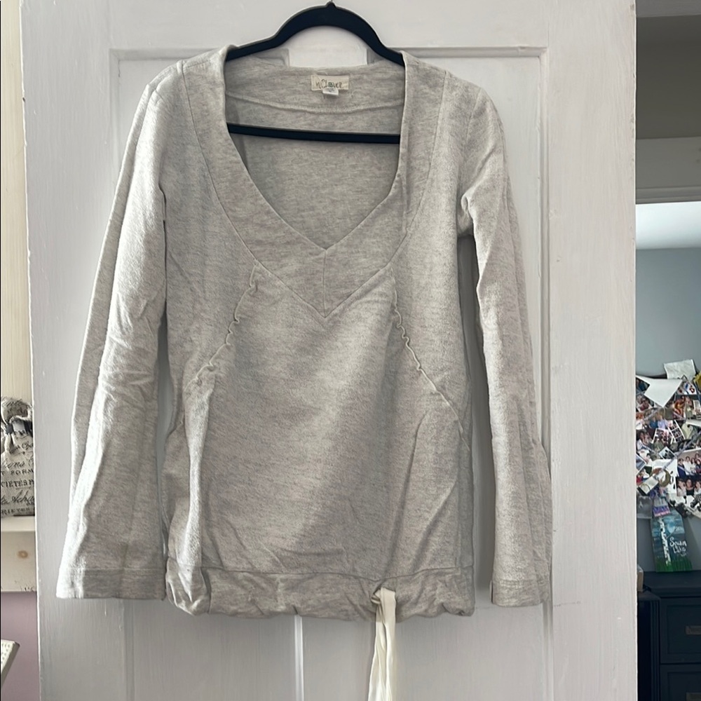 Anthropologie Inside Out Sweathshirt